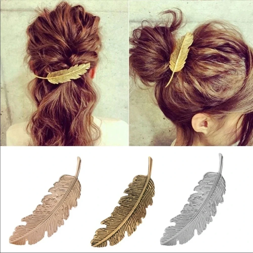 Just In | Metal Leaf Hair Pin 3 Colors